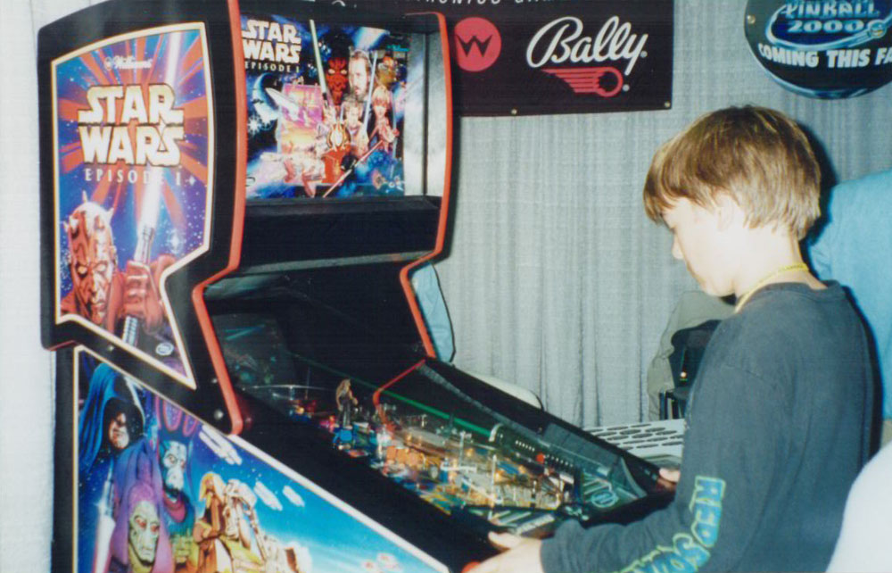 Star Wars Episode I, the pinball machine.