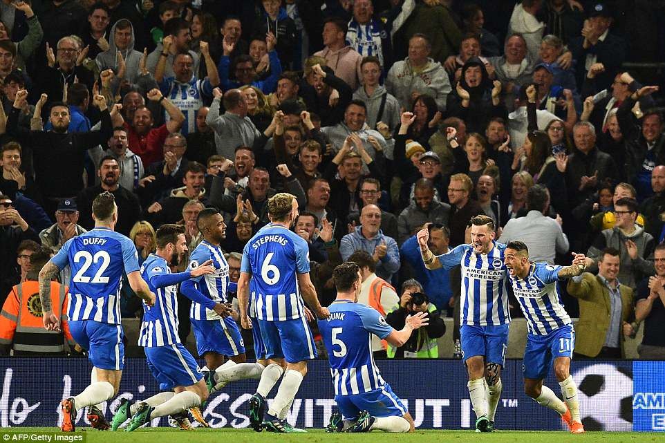 Brighton celebrate